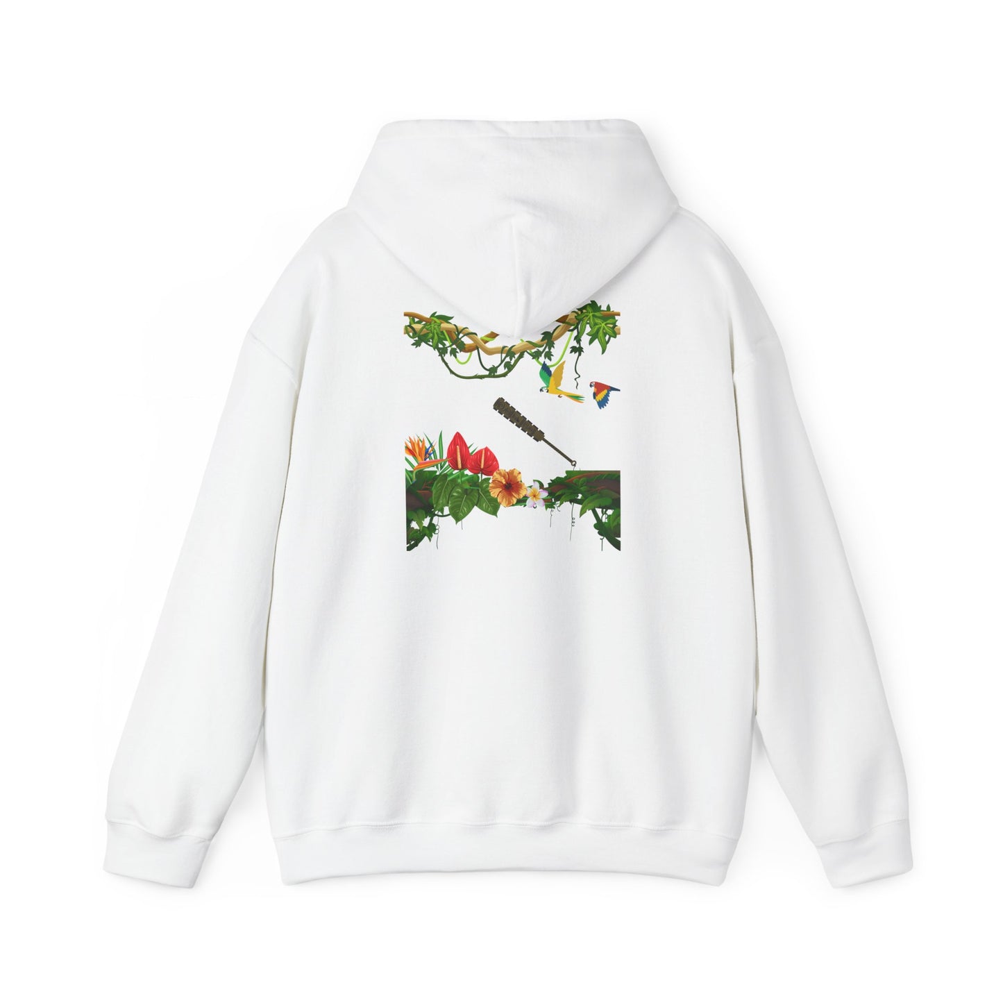 Warrior-Poet: Macuahuitl Rainforest Hoodie