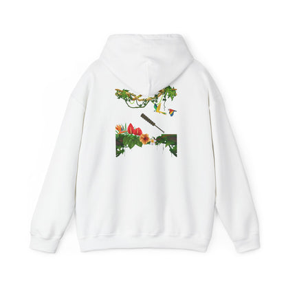 Warrior-Poet: Macuahuitl Rainforest Hoodie