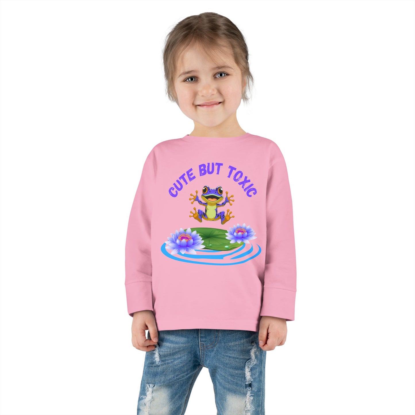 Cute But Toxic, Toddler baby Long Sleeve