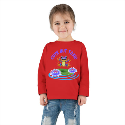 Cute But Toxic, Toddler baby Long Sleeve