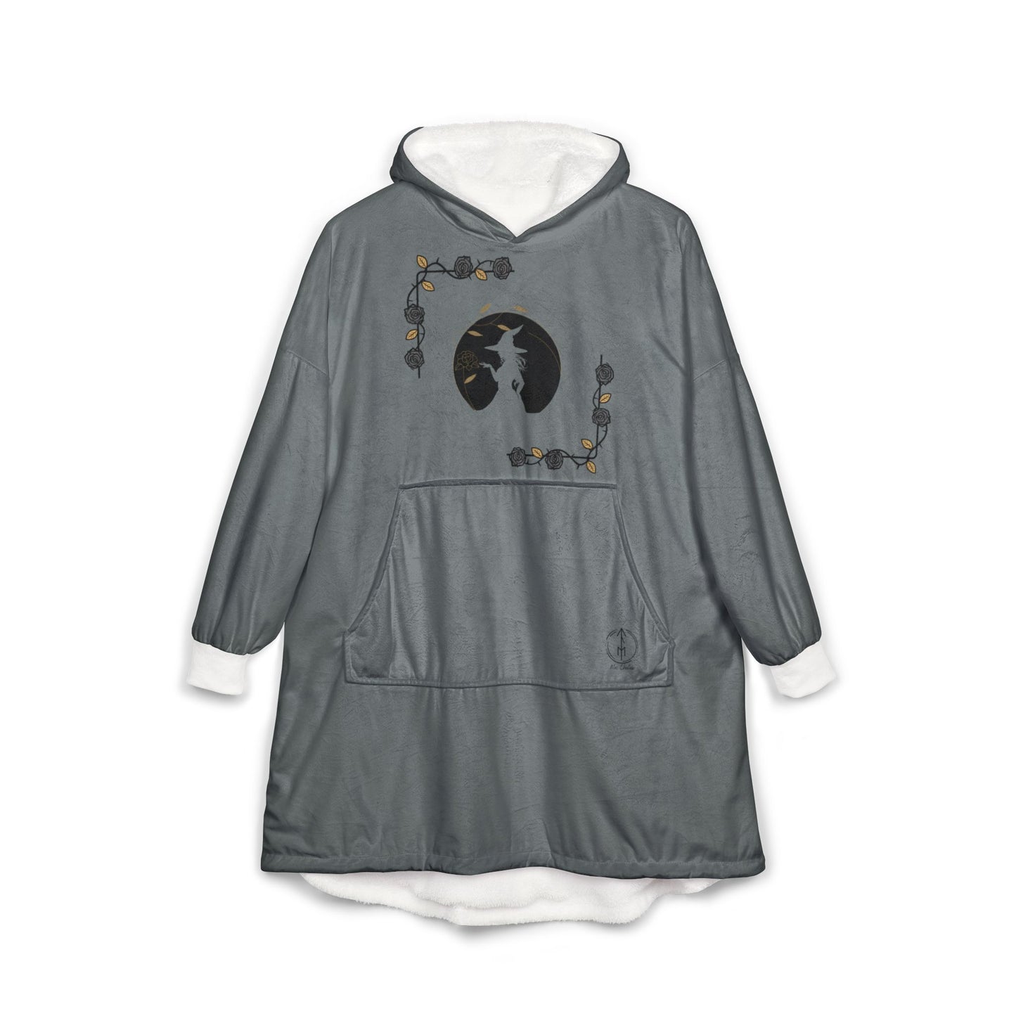 Rose Lattice Witch Hooded Blanket