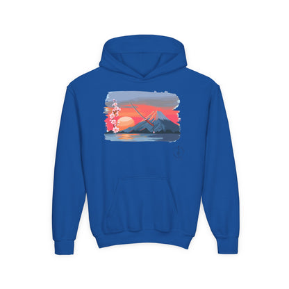 Kanto Sunset, Kids Hoodie