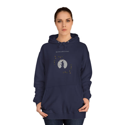 Resting Witch Face, Light Hoodie