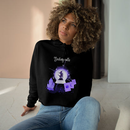 Destiny Calls, Crop Hoodie