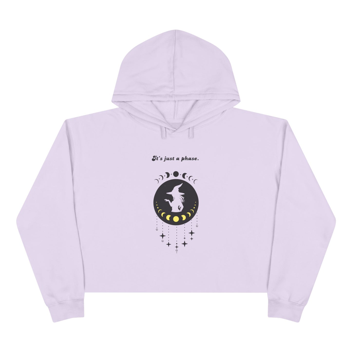 Just A Phase, Crop Hoodie
