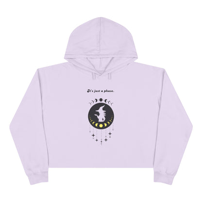 Just A Phase, Crop Hoodie