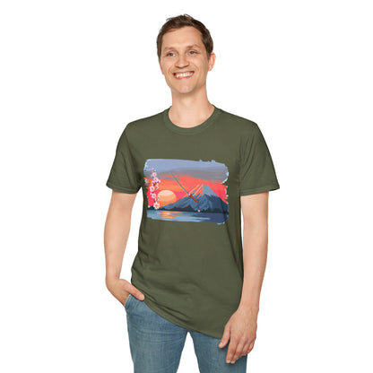Warrior-Poet: Kanto Sunset, T-Shirt