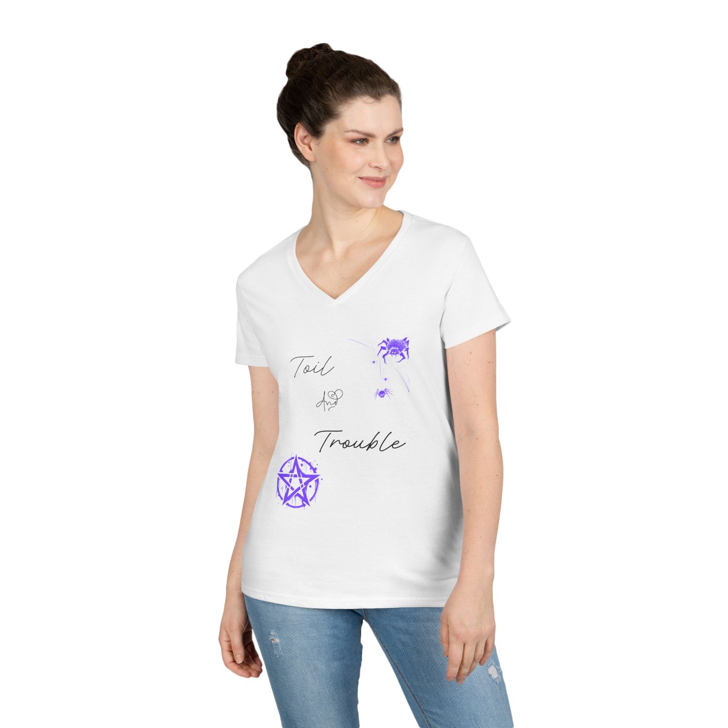 Toil and Trouble V-Neck Tee