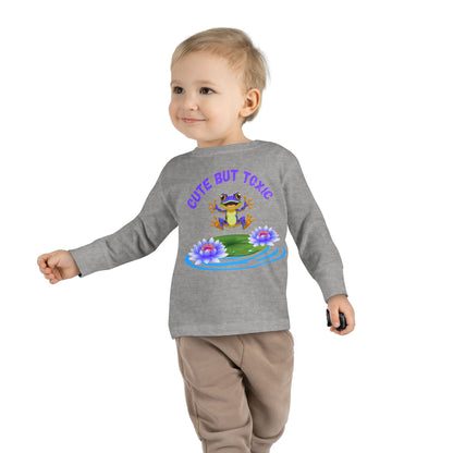 Cute But Toxic, Toddler baby Long Sleeve