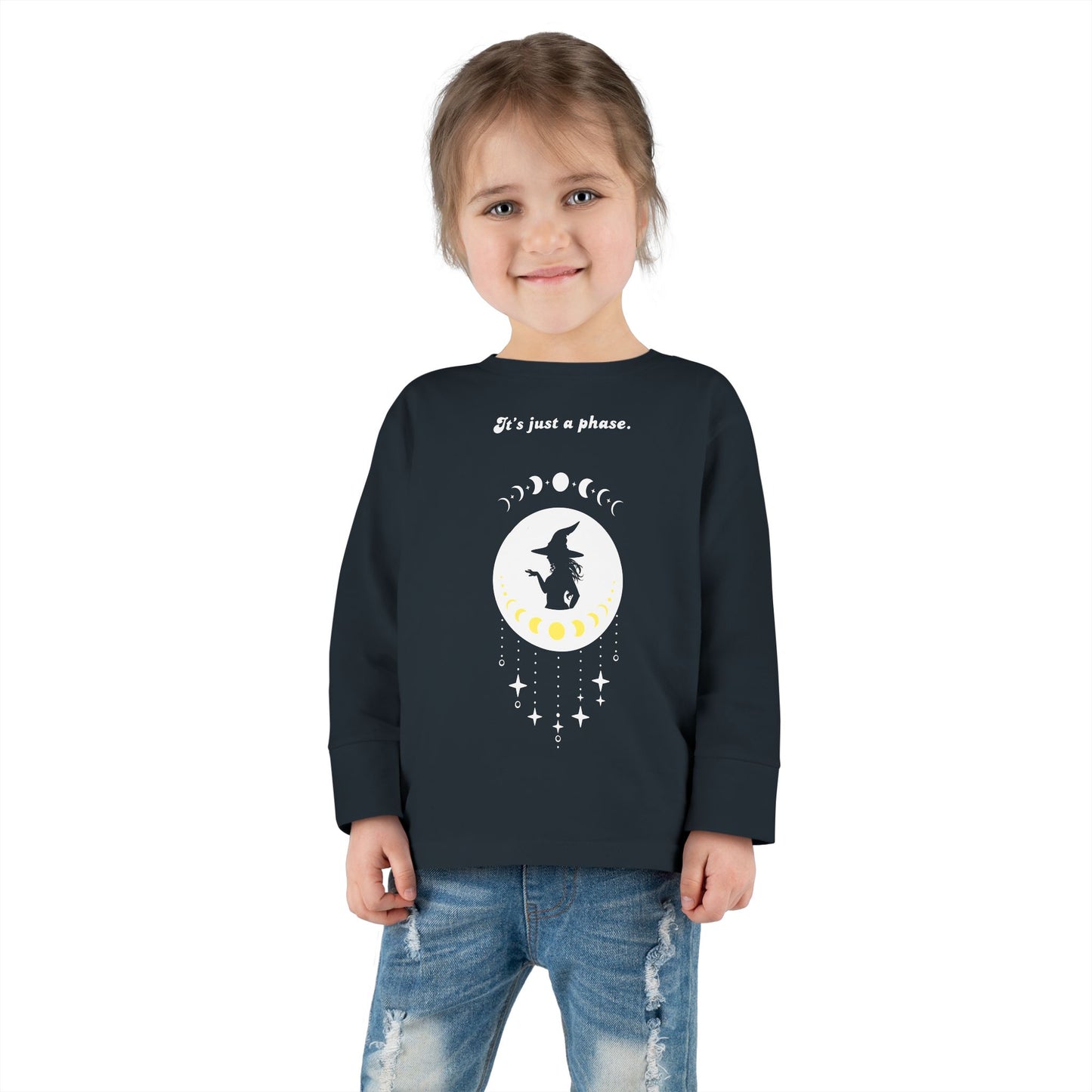 Moon Phase, Toddler baby Long Sleeve
