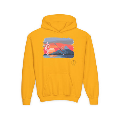 Kanto Sunset, Kids Hoodie