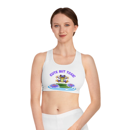 Cute But Toxic Sports Bra