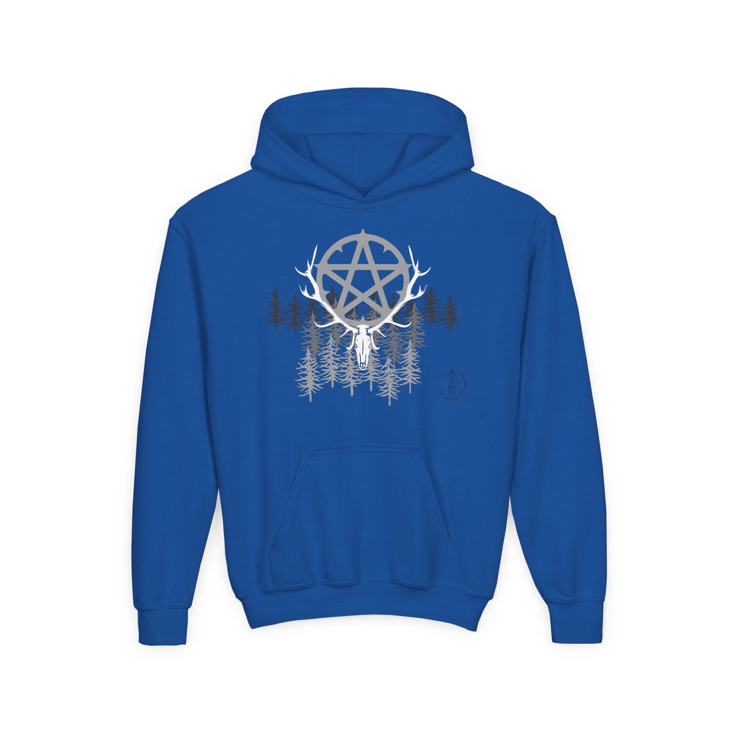 Woodland Pentagram, Kids Hoodie