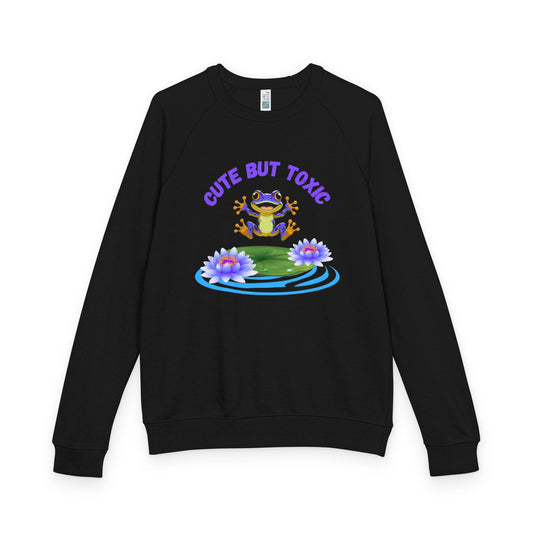 Cute but Toxic French Terry Crewneck Sweatshirt
