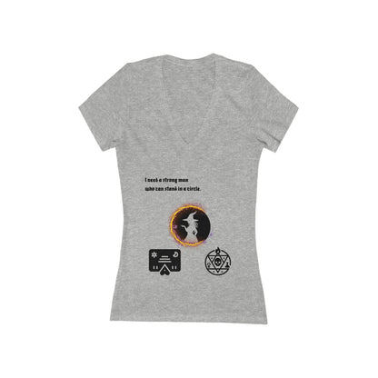 Need a Man, V-Neck Jersey