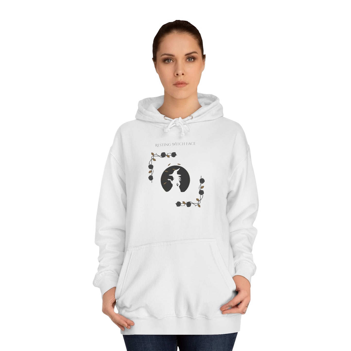 Resting Witch Face, Light Hoodie