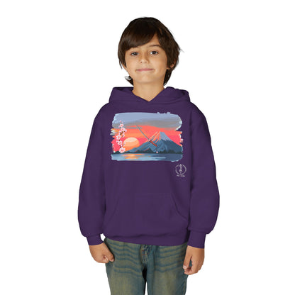 Kanto Sunset, Kids Hoodie