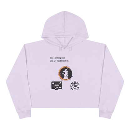 Need a Man, Crop Hoodie
