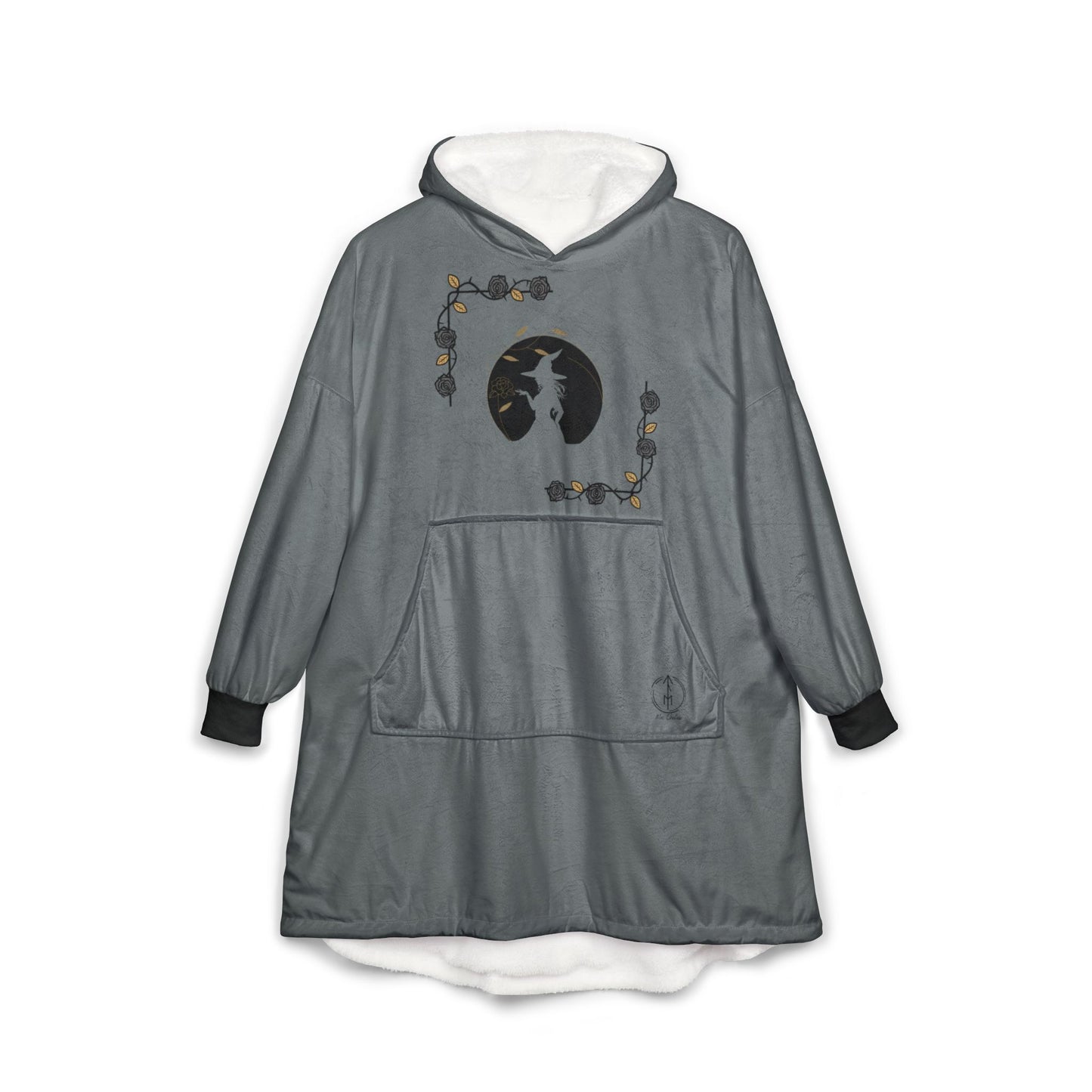 Rose Lattice Witch Hooded Blanket