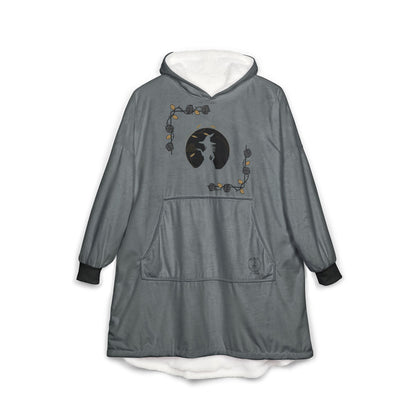 Rose Lattice Witch Hooded Blanket