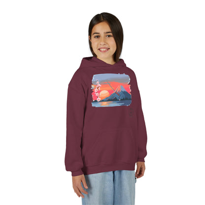 Kanto Sunset, Kids Hoodie