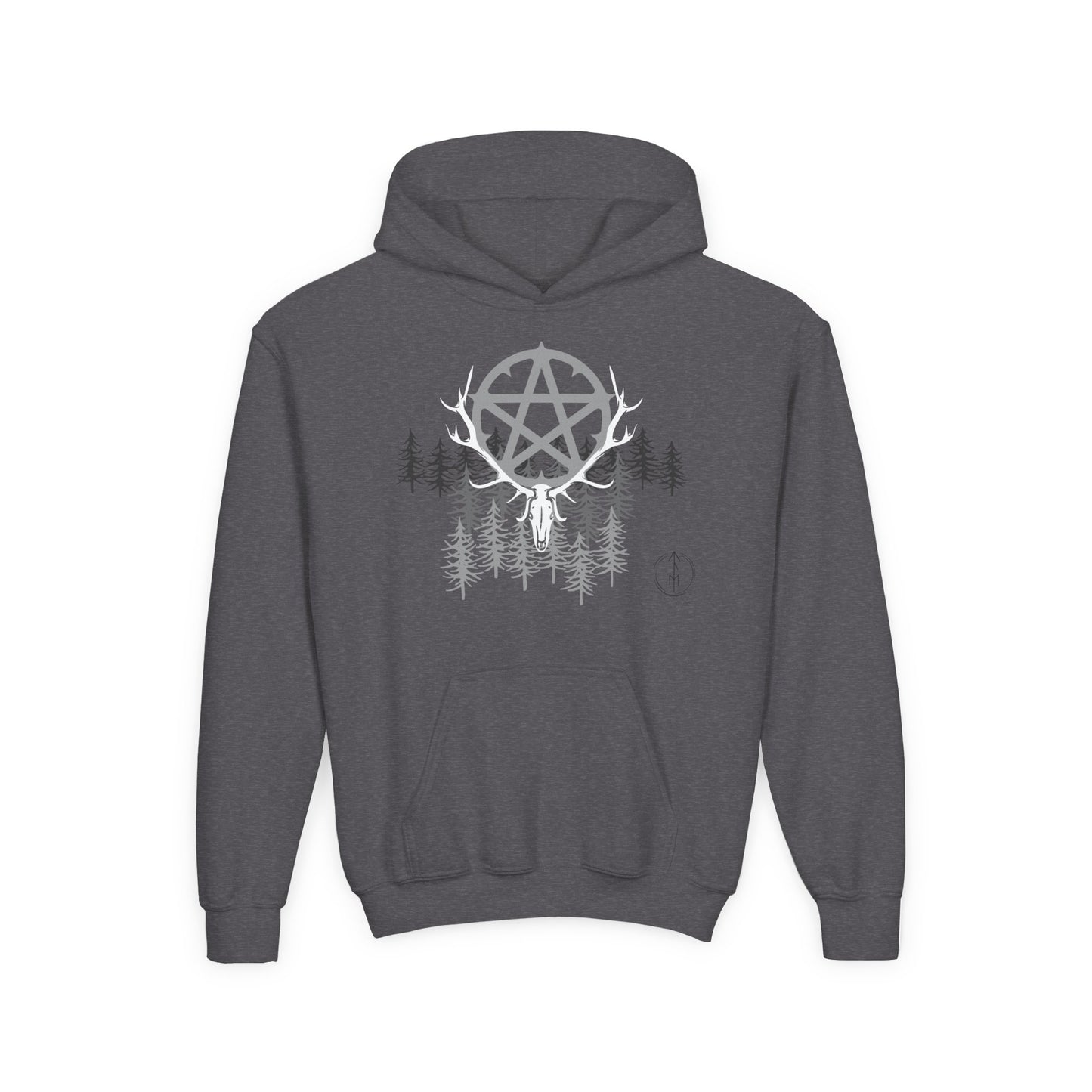 Woodland Pentagram, Kids Hoodie