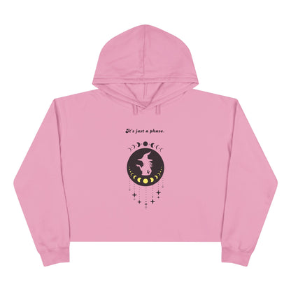 Just A Phase, Crop Hoodie