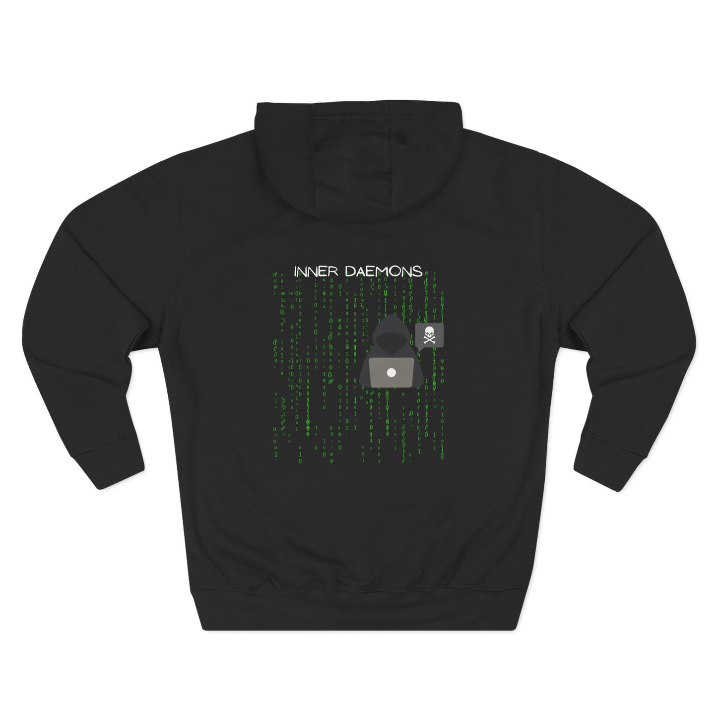 Inner Daemons, Fleece Layered Hoodie