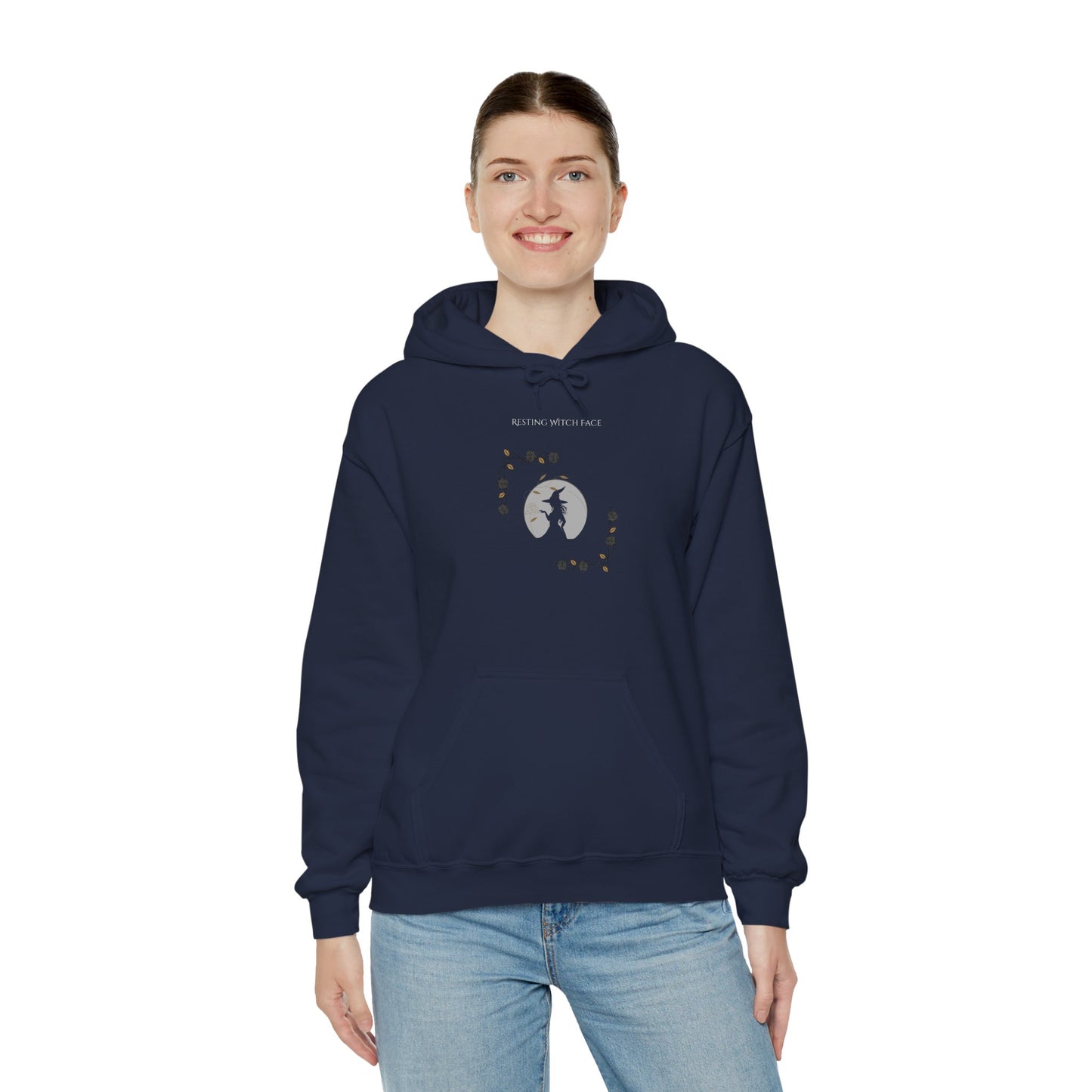 Resting Witch Face, Heavy Hoodie