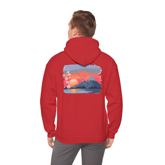 Warrior-Poet: Kanto Sunset Hoodie