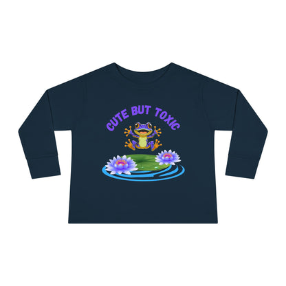 Cute But Toxic, Toddler baby Long Sleeve