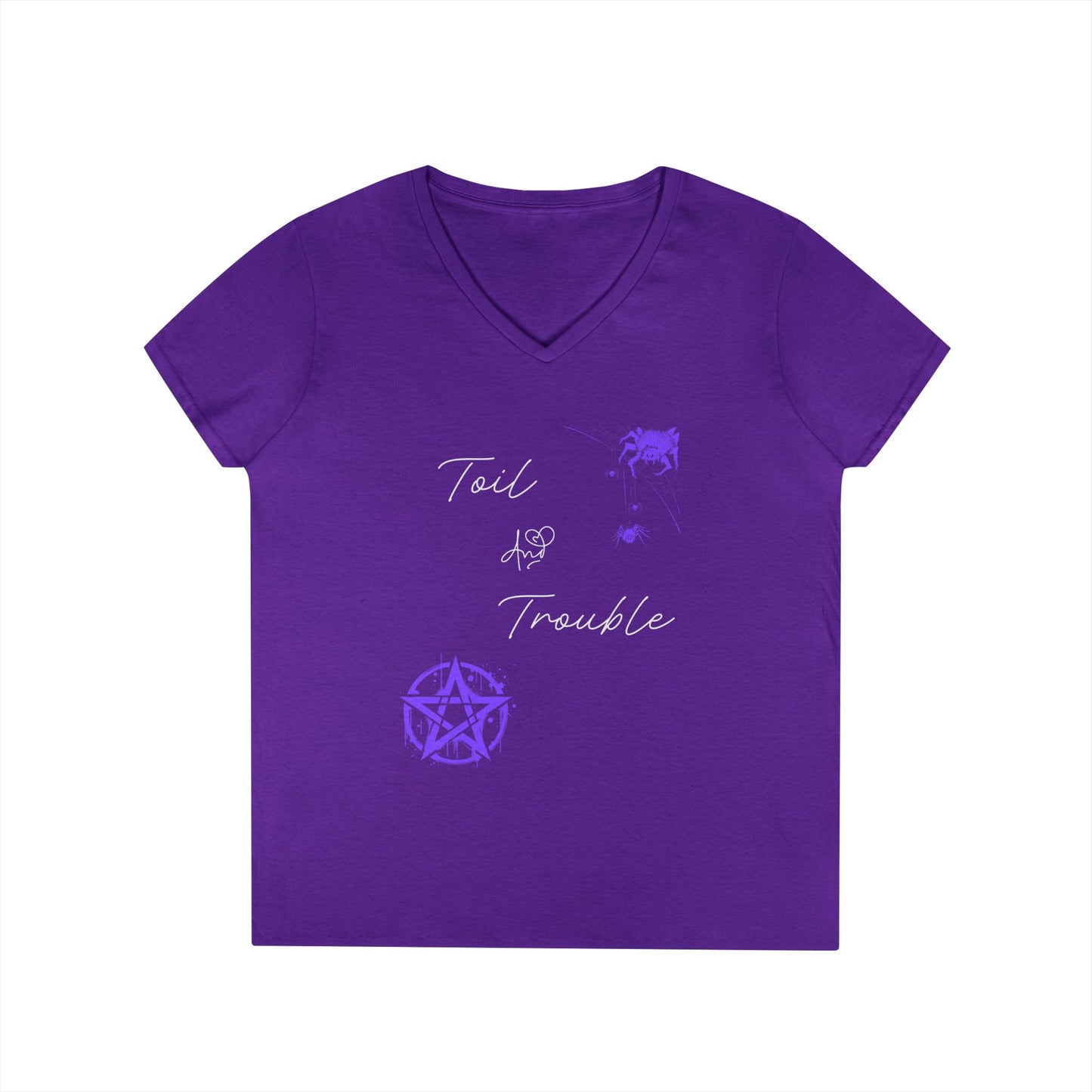 Toil and Trouble V-Neck Tee