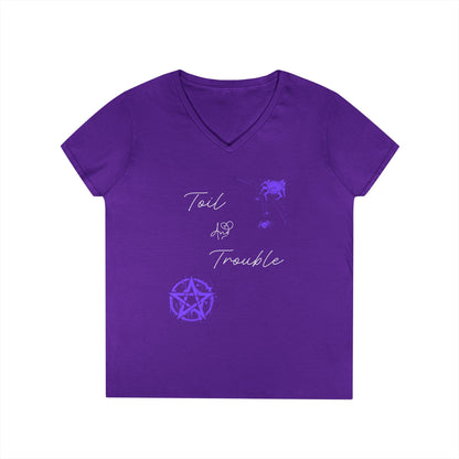 Toil and Trouble V-Neck Tee