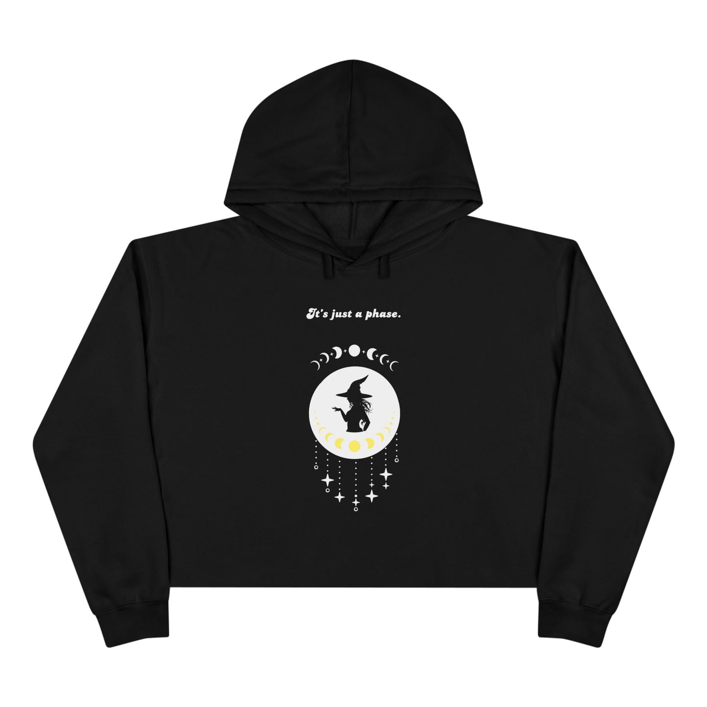 Just A Phase, Crop Hoodie
