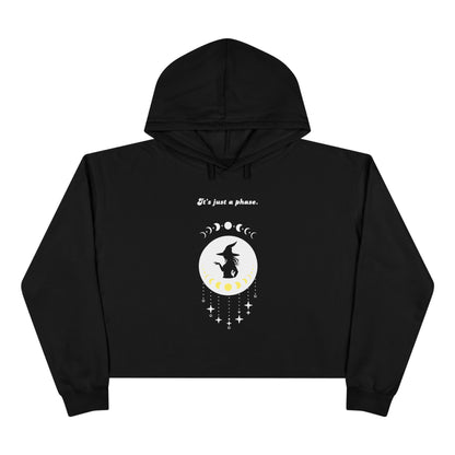Just A Phase, Crop Hoodie
