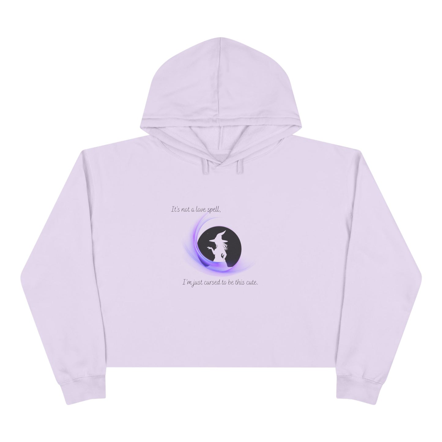 Cursed Cuteness, Crop Hoodie