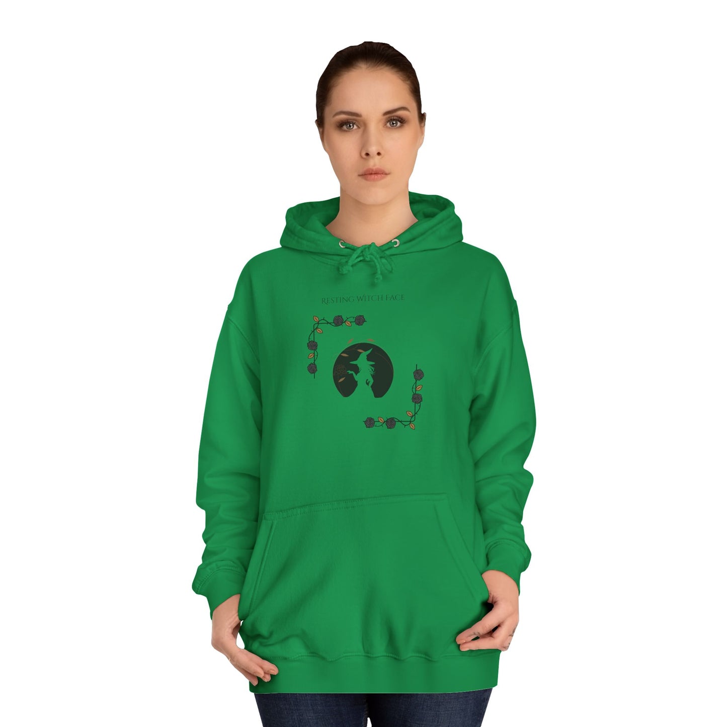 Resting Witch Face, Light Hoodie