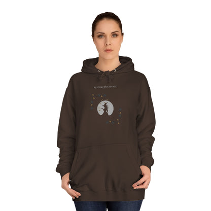 Resting Witch Face, Light Hoodie
