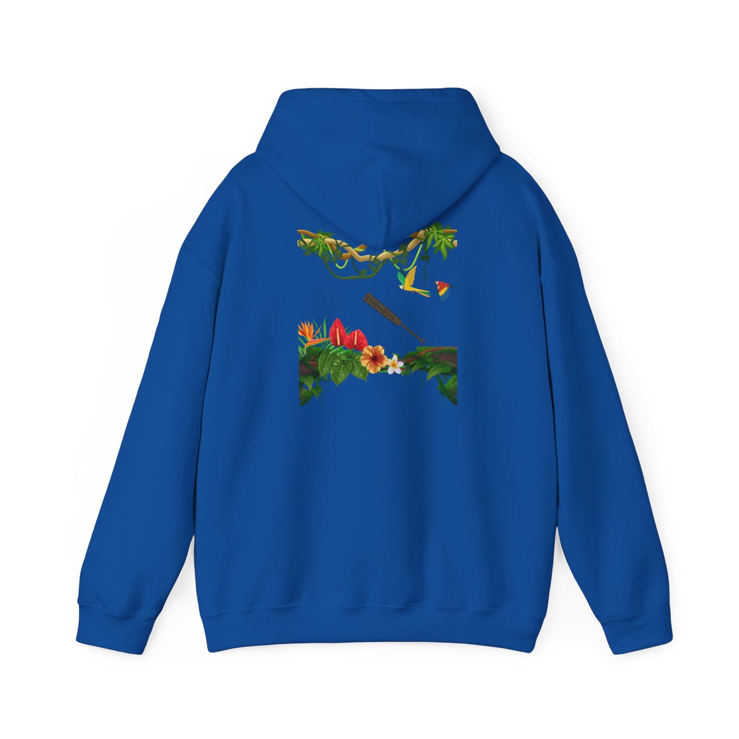 Warrior-Poet: Macuahuitl Rainforest Hoodie