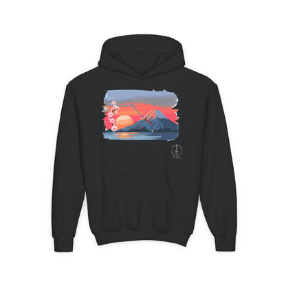 Kanto Sunset, Kids Hoodie