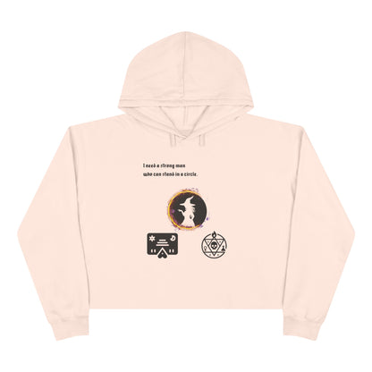 Need a Man, Crop Hoodie
