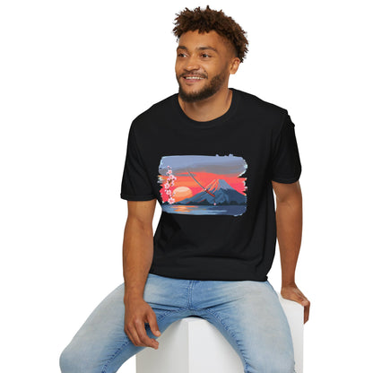 Warrior-Poet: Kanto Sunset, T-Shirt