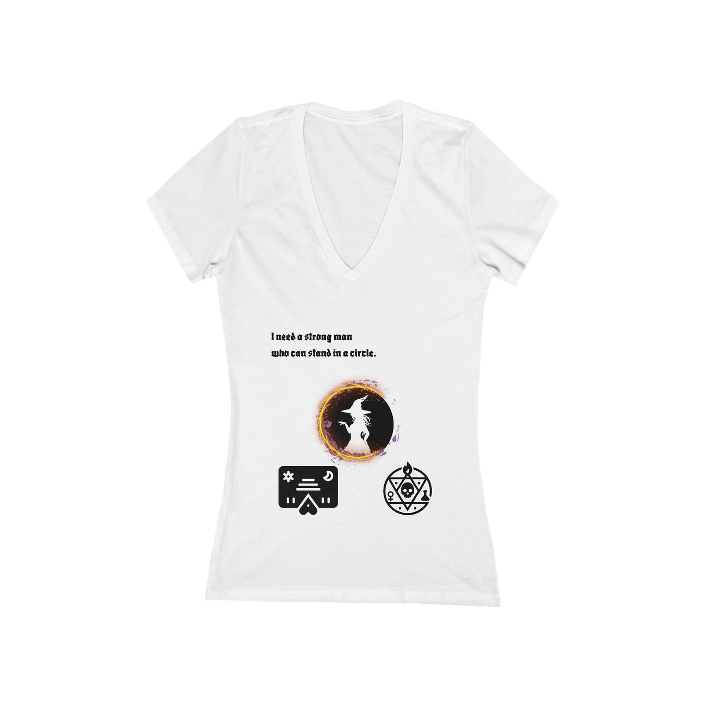 Need a Man, V-Neck Jersey