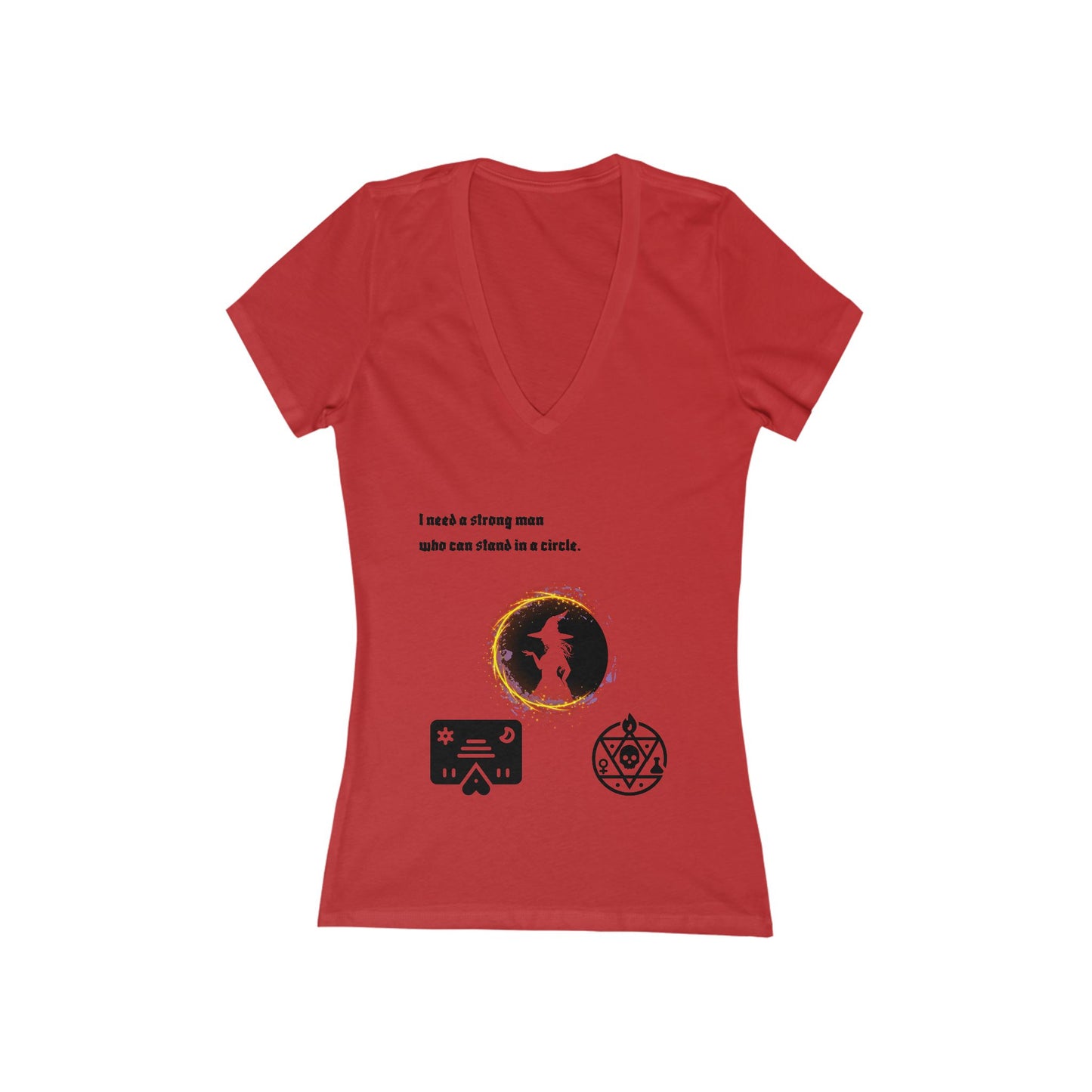 Need a Man, V-Neck Jersey