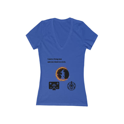 Need a Man, V-Neck Jersey