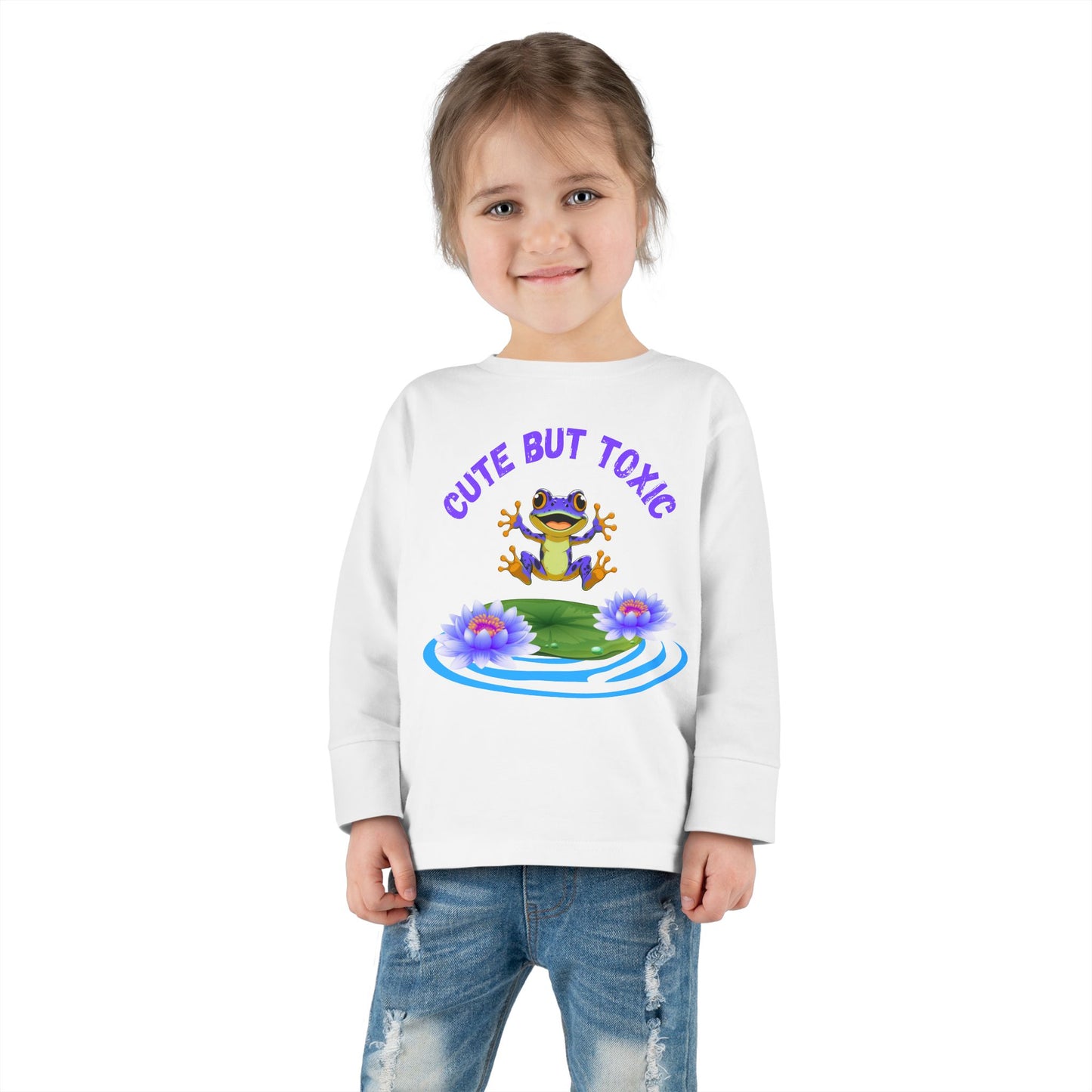 Cute But Toxic, Toddler baby Long Sleeve