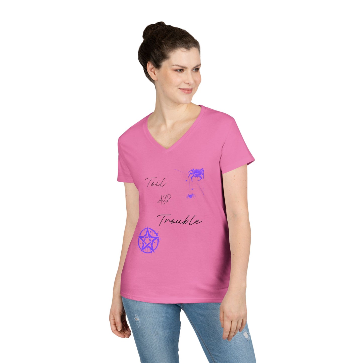 Toil and Trouble V-Neck Tee