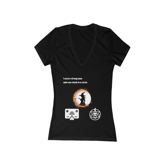 Need a Man, V-Neck Jersey