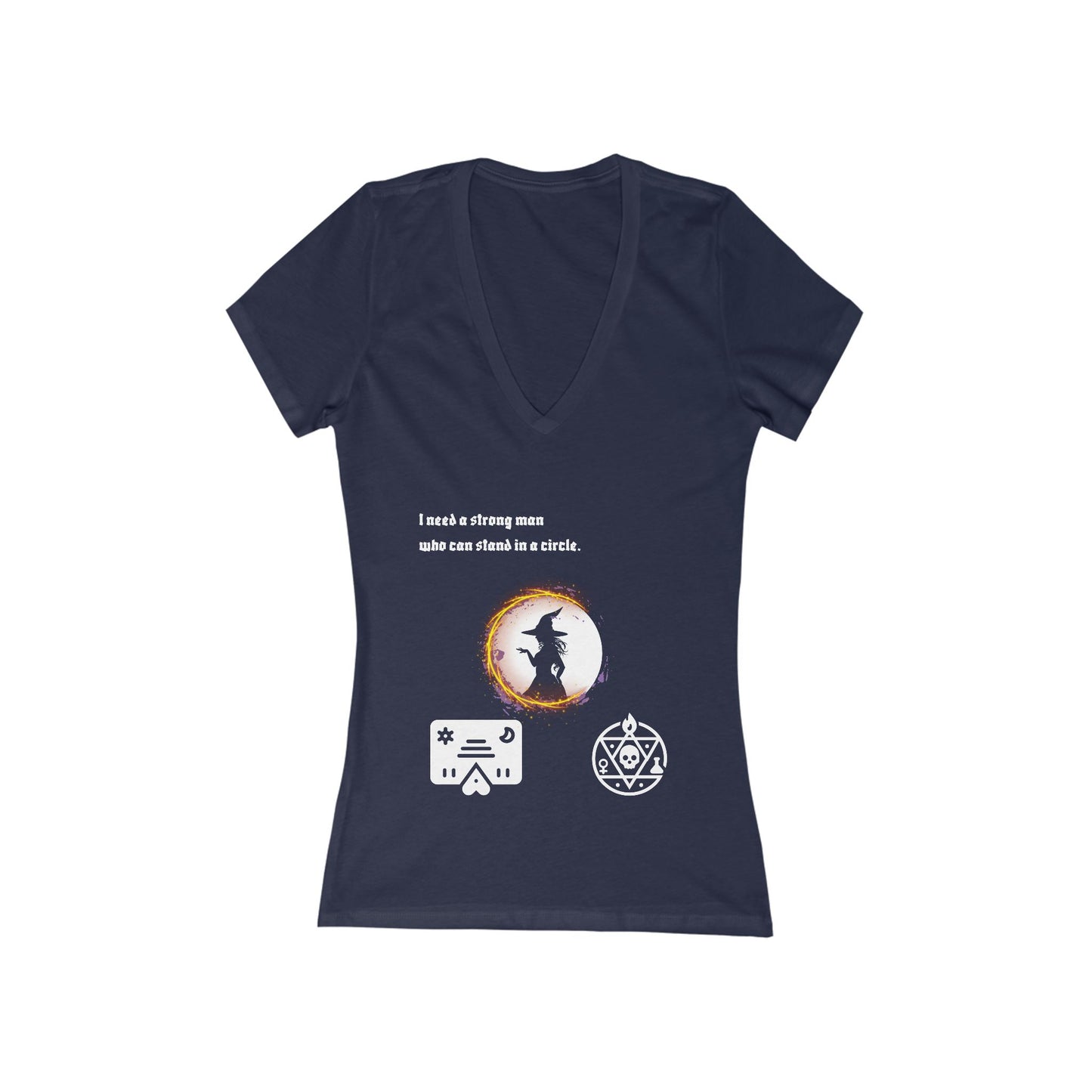 Need a Man, V-Neck Jersey