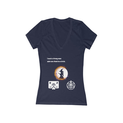 Need a Man, V-Neck Jersey